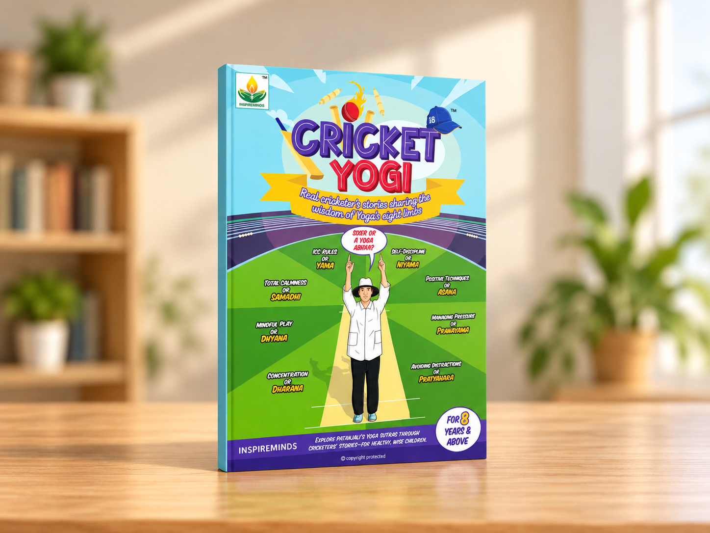 CricketYogi comic book cover
